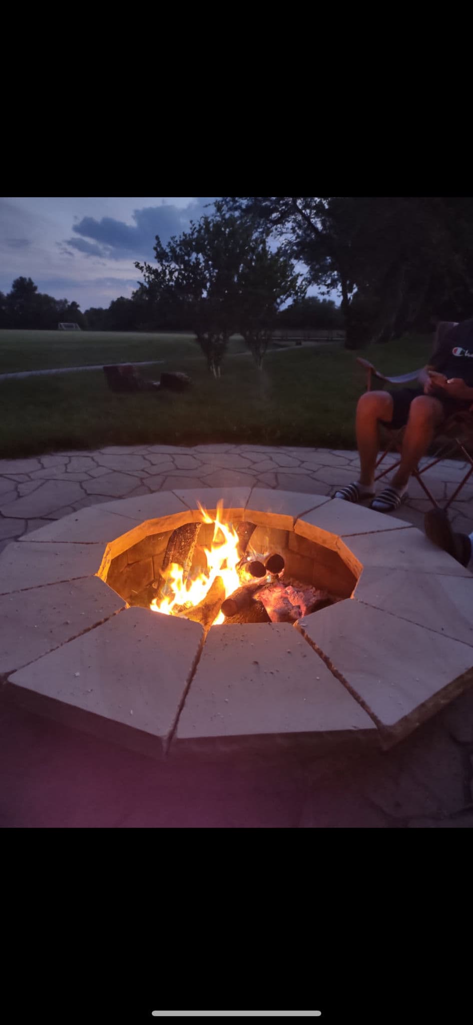 Patio and Fire Pit Installation image